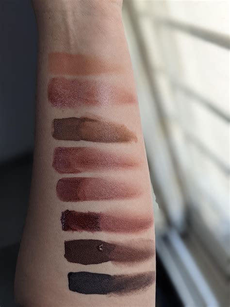 90's Brown Lipstick Swatches, Olive Friendly : r/IndianMUA