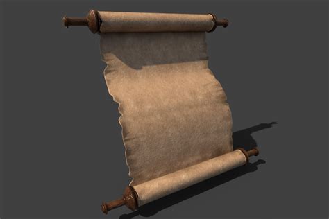ArtStation - Medieval Scroll | Medieval, Scroll, Drawing letters