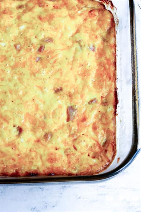 Ham Egg & Cheese Casserole Recipe