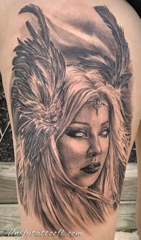 valkyrie tattoo by Bart Andrews: TattooNOW