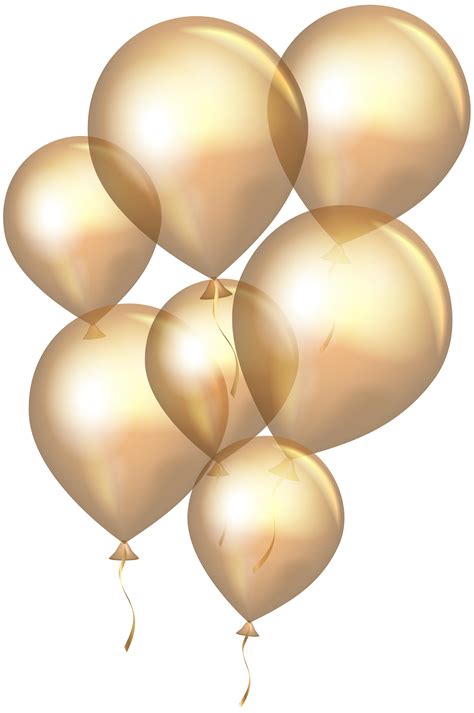 gold balloons png 10 free Cliparts | Download images on Clipground 2025
