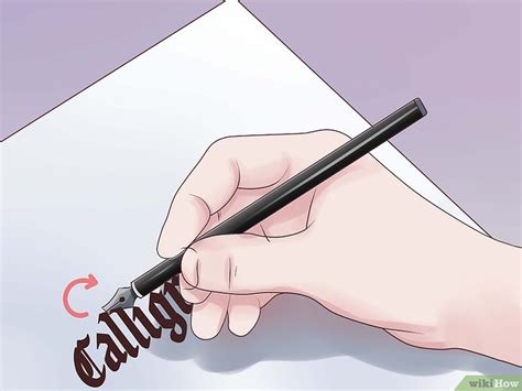 Как писать готической каллиграфией