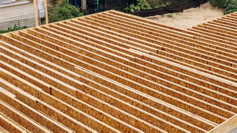 how to install joists for a floor
