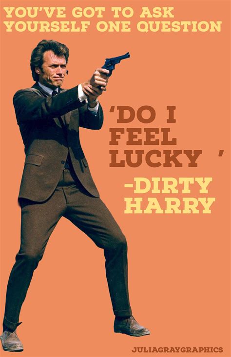 Clint Eastwood Dirty Harry Poster