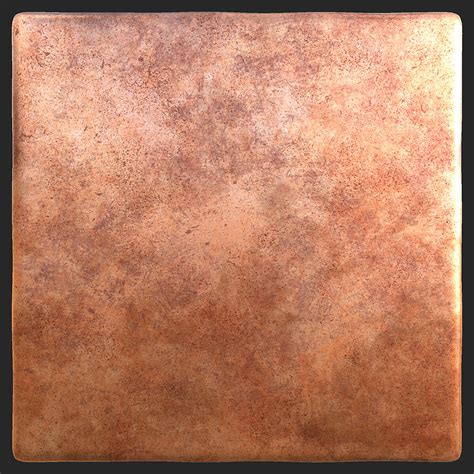 TextureCan - Oxidized Copper Metal Texture