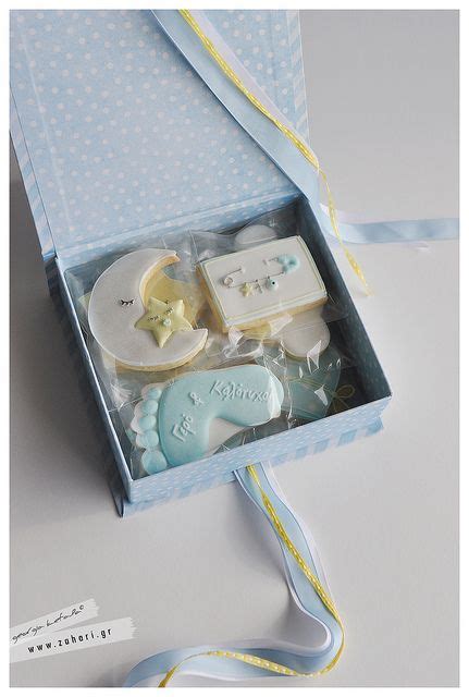 Χειροποίητα Μπισκότα - Συσκευασίες | Baby cookies, Baby shower cookies ...