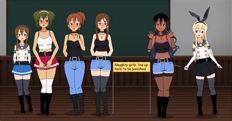 The Spank Line by XaniaandFriends on DeviantArt