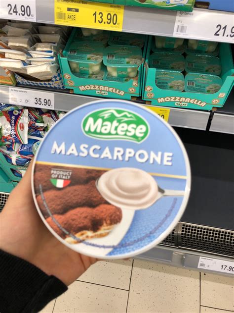 Podrobné informace o potravině Mascarpone