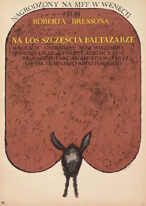 "Au hasard Balthazar" (1966) dir Robert Bresson, poster by Jacek ...