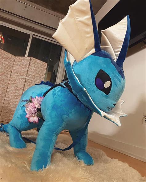 Vaporeon Plush Pattern