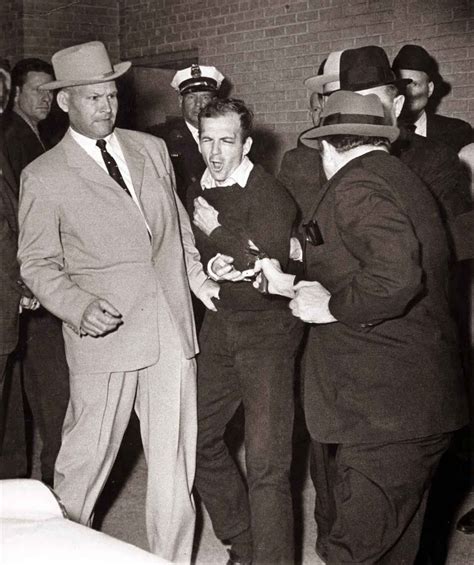 The moment Jack Ruby shot Lee Harvey Oswald in Dallas, 1963 - Rare ...