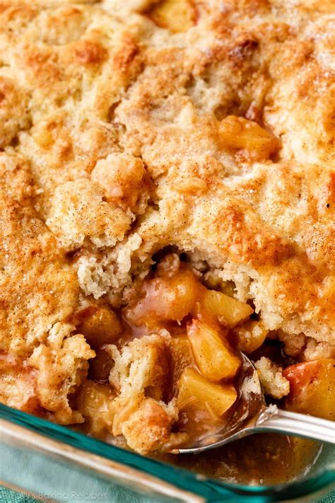 Peaches & Cream Bars - Sally's Baking