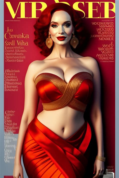 Christina Hendricks Belly Button