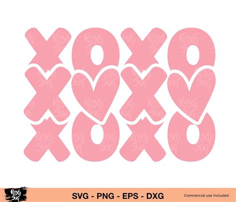 Xoxo SVG Xoxo PNG Valentine's Day Svg Love Png - Etsy | Valentines svg ...