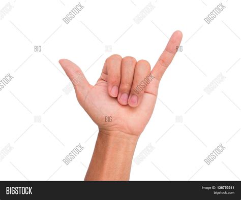 Hand Sign 2 Fingers Image & Photo (Free Trial) | Bigstock