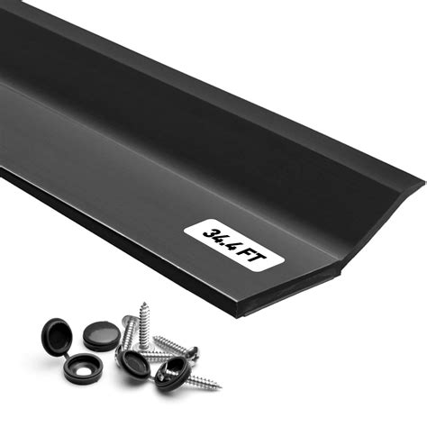 FCSOTSPS Garage Door Seal Top and Sides, 34.4FT Soft and Hard Composite
