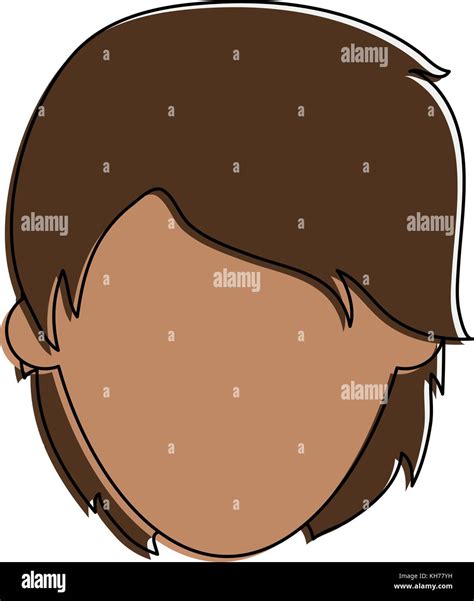 woman faceless cartoon stock vector image art alamy