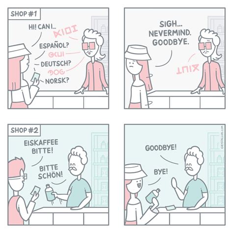 Multilingual Shop - Developer comics | Crystallize