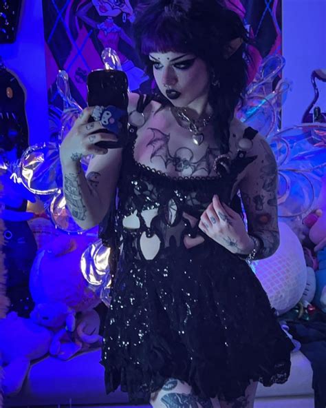 Caroline Carr | The 👑🖤Queen Fairy Goth dress 🖤👑from @discolemonade.co