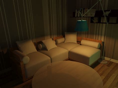 3D моделирование, планировка комнаты :: Behance