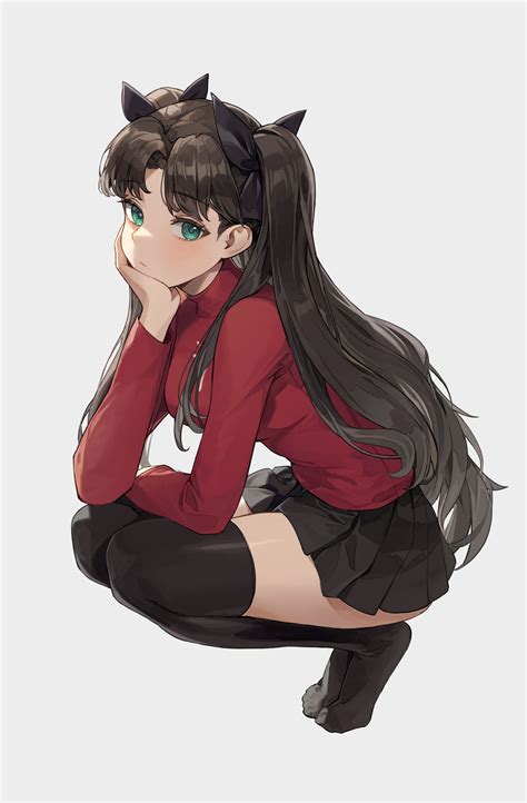 tohsaka rin (fate and 1 more) drawn by cotta_(heleif) | Danbooru