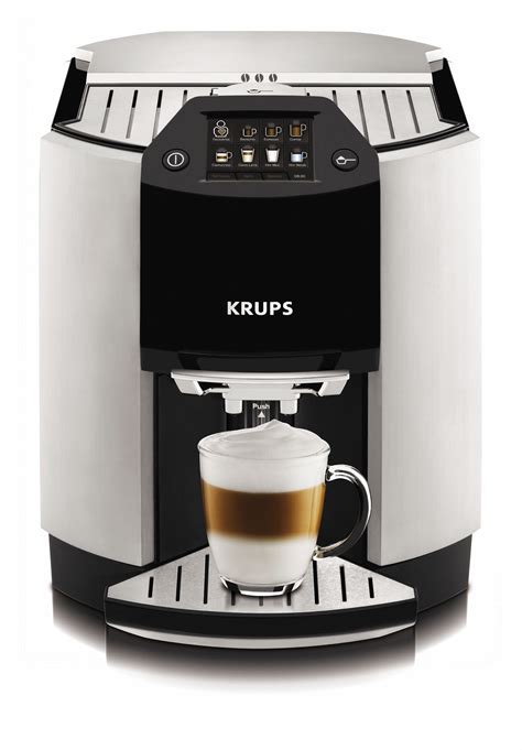 Krups EA 9000 Kaffeevollautomat, mit One-Touch-Bedienung echte Barista ...