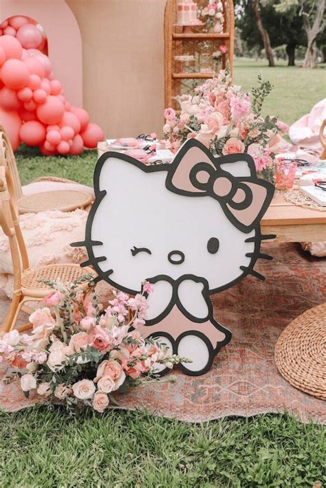 kitty party decoration girly cute  kitty party theme garden