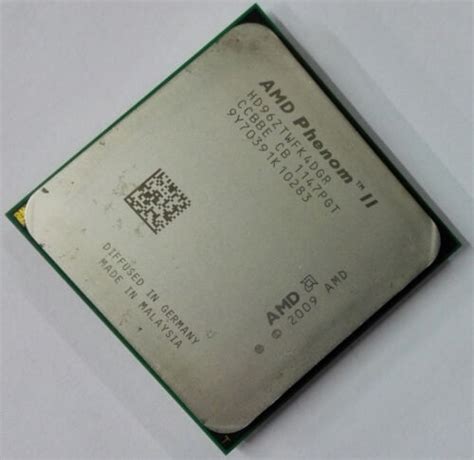 AMD Phenom II X4 960T Desktop CPU Black Edition HD96ZTWFK4DGR Unlocked ...