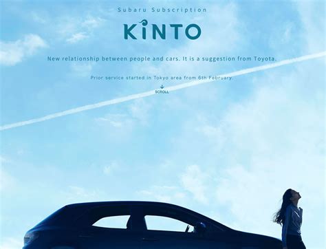 kinto launches  japan