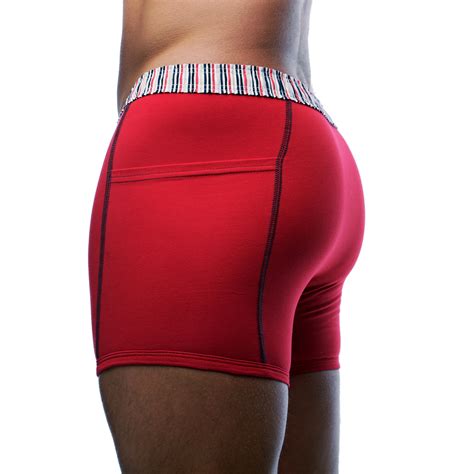 mens red boxer