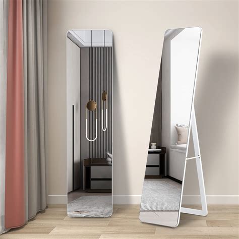 Terrion 63x15 Full Length Floor Mirror Free Standing Mirror Stand