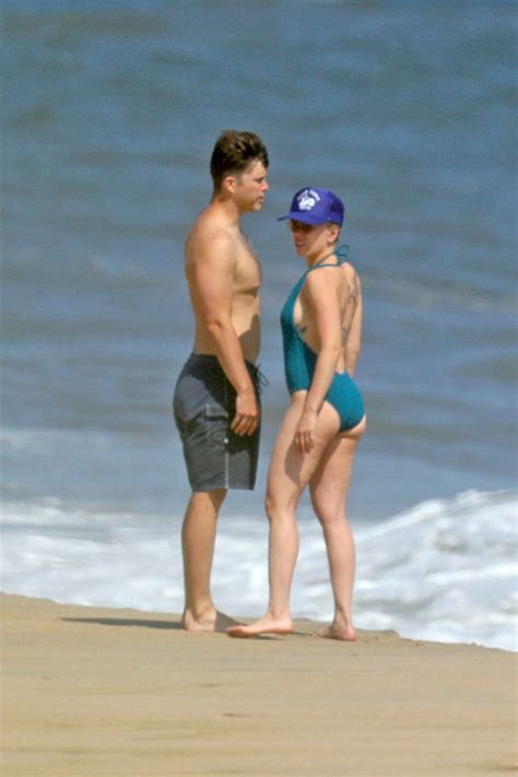 Scarlett Johansson Beach