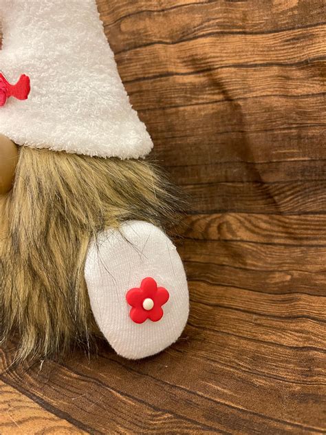 Cardinal Gnome - Etsy