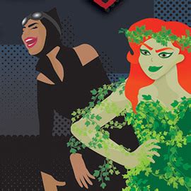 Gotham City Sirens Fan Poster by cloudyrabbits on Newgrounds