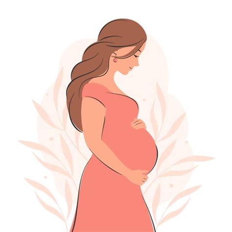 3,800+ Clip Art Of A Pregnant Women Stock Illustrations, Royalty-Free ...