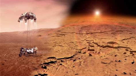 Terrorögonblick för NASA när rymdfarkost ska landa på mars