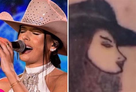 Tatuagem Ana Castela - Ana Castela reage à tatuagem feita por fã em sua homenagem