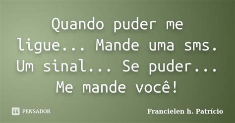 Quando Puder Me Ligue