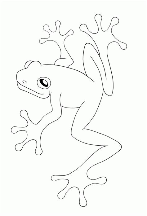 Poison-dart Frog Coloring Page - Coloring Home