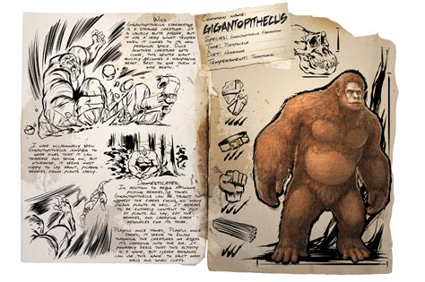 Gigantopithecus - Official ARK: Survival Evolved Wiki