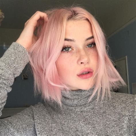 Girls With Light Pink Hair Tumblr