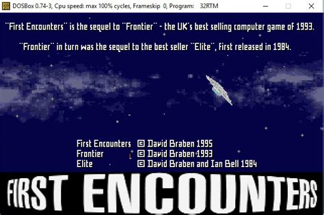 encounters   release frontier developments