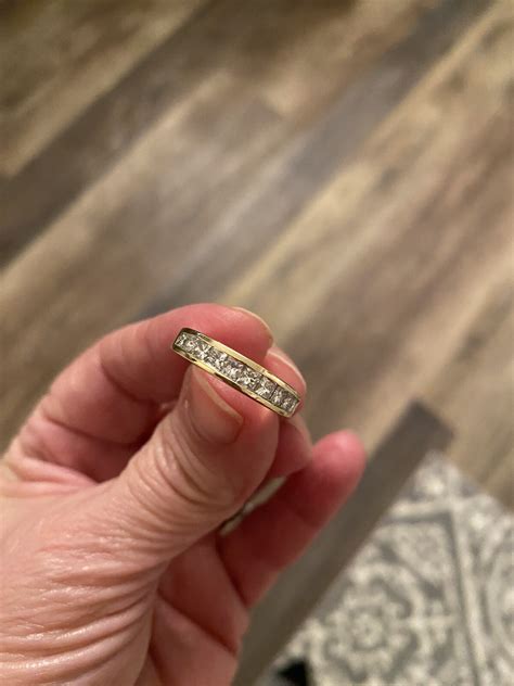 14k gold wedding band women's 6