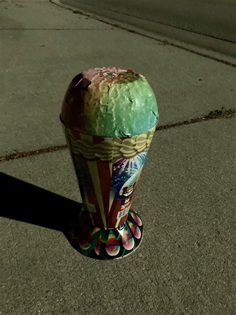We named this firework “the butt plug” : funny