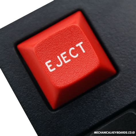 big red eject dsa keycap icon text mechanicalkeyboardscoid
