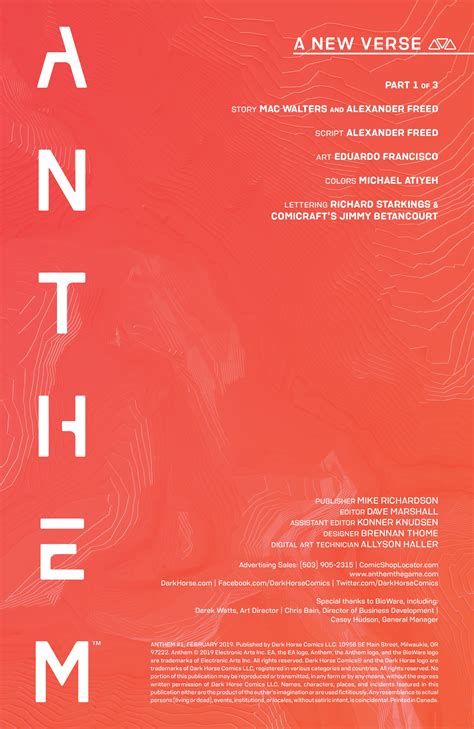 Anthem (2019-) Chapter 1 - Page 1