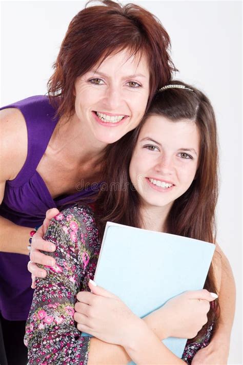Happy Mom and Daughter stock photo. Image of guard, relationship - 22319894