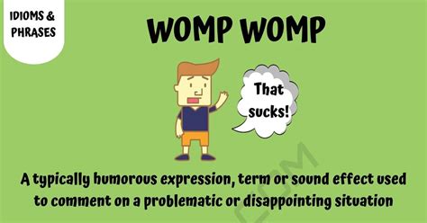 Womp Womp Meaning: What Is the Definition of "Womp Womp"? Helpful ...