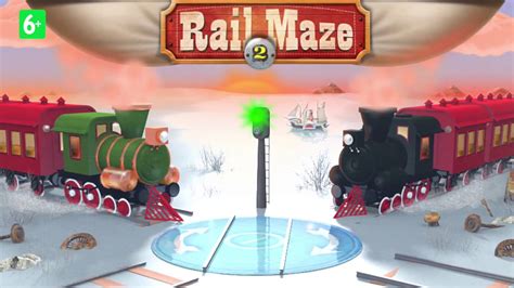 Rail Maze 2 - Пазл с Поездами - YouTube