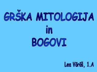 grski bogovi powerpoint  id